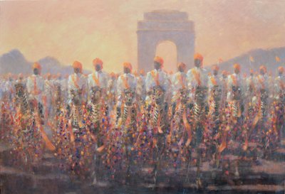 Parade in Delhi door Lincoln Seligman